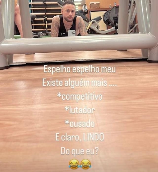 开云体育网址-内马尔回巴西养伤 “镜子镜子 有谁比我更英俊吗？”